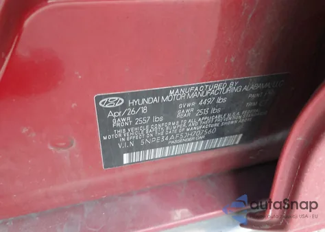 2018 Hyundai Sonata Sport+ from USA, damaged, VIN 5NPE34AF5JH707560